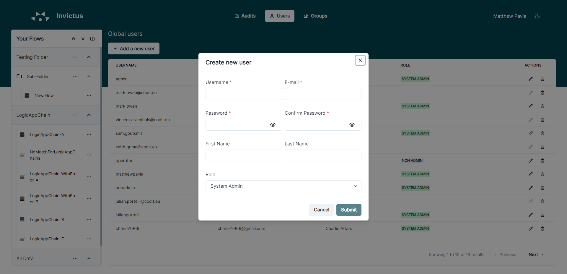 add user details